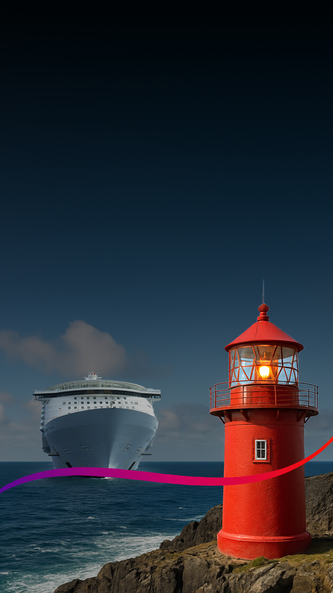 Lighthouse Banner Mobile